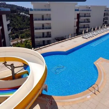 וילה Granada-residence-luxury-complex-villas-in-alanya קרגיג'ק